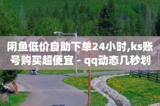 闲鱼低价自助下单24小时,ks账号购买超便宜 - qq动态几秒划过算浏览 - 抖音推送流量神器-第1张图片-大礼传媒